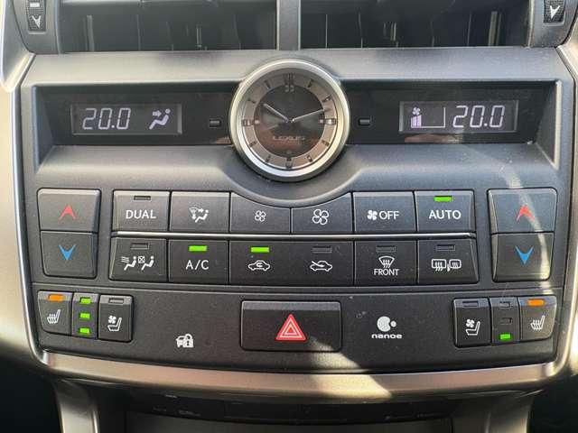 ＮＸ ３００ｈバージョンＬ　５名　１オ－ナ－禁煙／黒レザーシート／メーカーＳＤナビ＆バックカメラ／電動テール／シートヒーター＆ベンチレーション／後席電動格納／ナノイー／３眼ＬＥＤヘッドライト（14枚目）