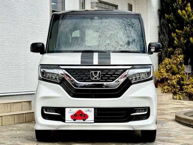 Ｎ－ＢＯＸ カスタム６６０Ｇ　Ｌターボ　ホンダセンシング　４名　禁煙車★ホンダセンシング★ハーフレザーシート★シートヒーター★パドルシフト★バックカメラ★クルーズコントロール★両側パワースライドドア★ＥＴＣ★（3枚目）