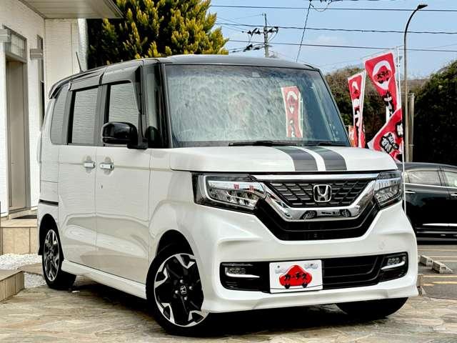 Ｎ－ＢＯＸ カスタム６６０Ｇ　Ｌターボ　ホンダセンシング　４名　禁煙車★ホンダセンシング★ハーフレザーシート★シートヒーター★パドルシフト★バックカメラ★クルーズコントロール★両側パワースライドドア★ＥＴＣ★（4枚目）