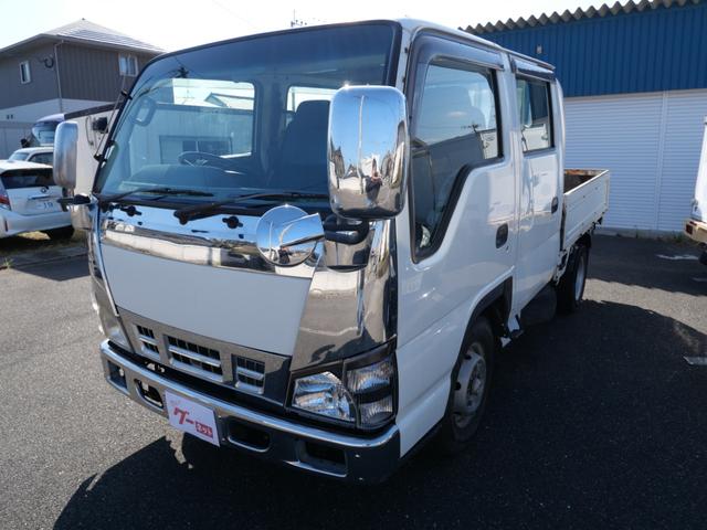 エルフトラック 　Ｗキャブ　エアコン　パワーステアリング　パワーウィンドウ　エアバッグ　ラジオ（2枚目）