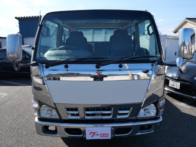 エルフトラック 　Ｗキャブ　エアコン　パワーステアリング　パワーウィンドウ　エアバッグ　ラジオ（3枚目）