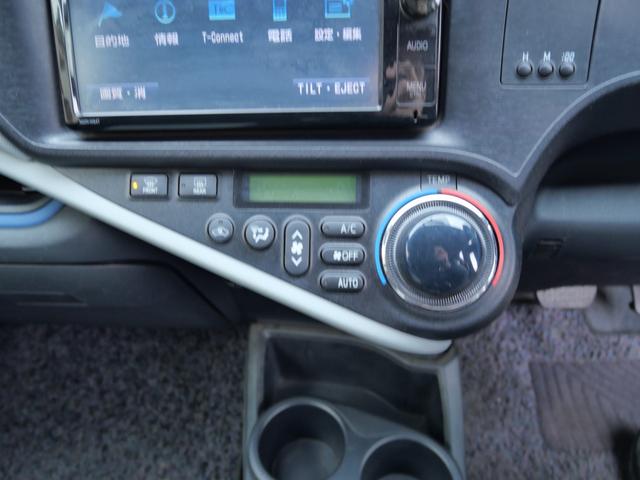 アクア Ｓ　ナビ　フルセグ　バックモニター　スマートキー　プッシュスタート　ＥＴＣ　オートエアコン　電動格納ミラー　パワーウィンドウ（32枚目）