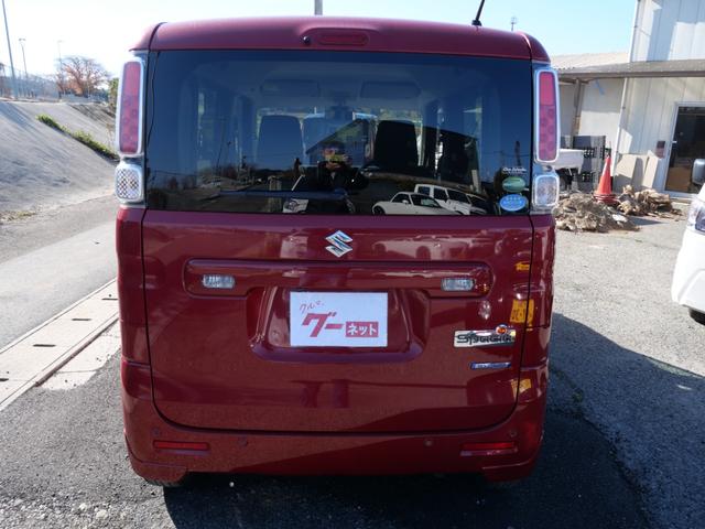 スペーシア ハイブリッドG スマートキー プッシュスタート オートエアコン ベンチシート ブレーキサポート パーキングセンサー パワーウィンドウ パワーステアリング(5枚目)