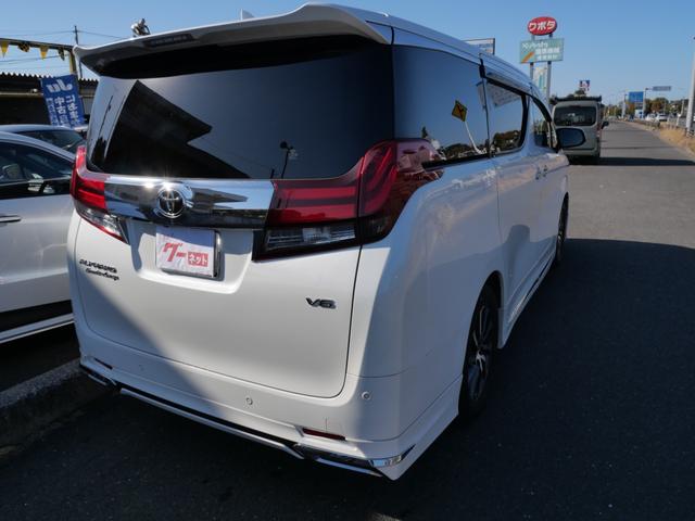 アルファード ３．５エグゼクティブラウンジ　モデリスタエアロ　ナビ　フルセグ　全方位モニター　ＥＴＣ　本革パワーシート　シートヒーター　フリップダウンモニター　スマートキー　プッシュスタート（5枚目）