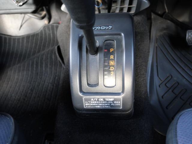 ジムニー サマーウインド リミテッド FRバンパー 社外16インチアルミホイール リフトアップ CD オーバーフェンダー パワーステアリング エアコン(14枚目)