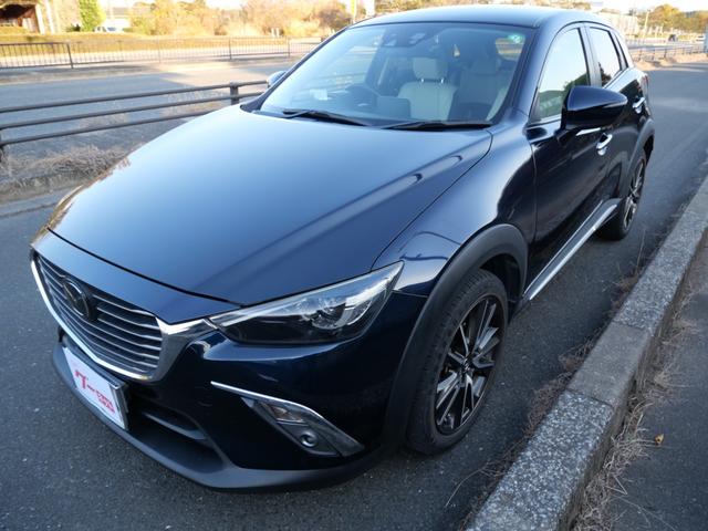 CX-3 XD ツーリング Lパッケージ 本革パワーシート シートヒーター ナビ フルセグ 純正18インチアルミホイール ETC スマートキー プッシュスタート USBポート(2枚目)