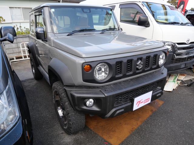 ジムニーシエラ JC スマートキー プッシュスタート シートヒーター ETC ナビ フルセグ バックモニター 社外16インチアルミホイール 社外マフラー レザー調シートカバー ドライブレコーダー(4枚目)