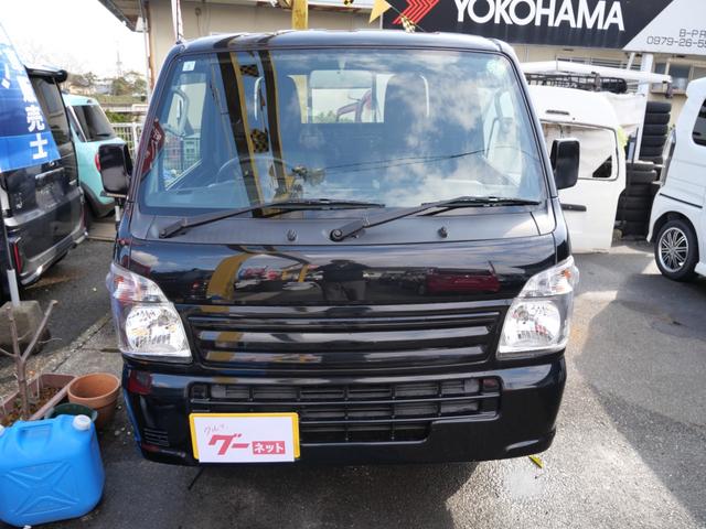 キャリイトラック ＫＣスペシャル　セレクト４ＷＤ車　エアコン　パワーステアリング　パワーウインドウ　Ｗエアバッグ　キーレスエントリー　ＥＴＣ　ラジオ　レザー調シートカバー　三方開（3枚目）