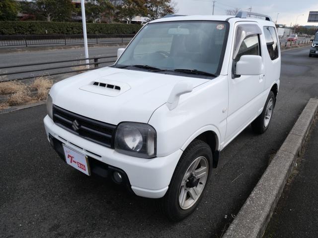 ジムニー ＸＣ　ＣＤ　キーレスエントリー　電動格納ミラー　ライトレベル調節　記録簿　純正１６インチアルミホイール　背面タイヤ　パワーウィンドウ（2枚目）