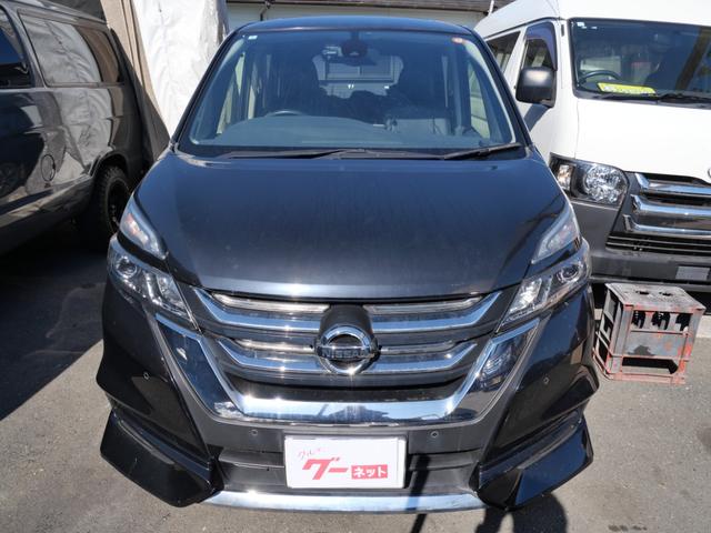 セレナ ハイウェイスター　Ｖセレクション　プロパイロット　ナビ　アラウンドビューモニター　両側電動スライドドア　オートエアコン　ＥＴＣ　ドライブレコーダー　レザー調シートカバー　デジタルインナーミラー　フリップダウンモニター（3枚目）