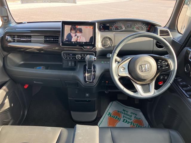 Ｎ－ＢＯＸカスタム Ｇ・Ｌターボホンダセンシング　両側電動スライドドア　ナビ地デジ　バックカメラ　Ｂｌｕｅｔｏｏｔｈ　スマートキー　ＥＴＣ　プッシュスターター　オートライト　ＬＥＤライト　純正１５インチアルミホイール　衝突軽減ブレーキ　レーンアシスト（2枚目）