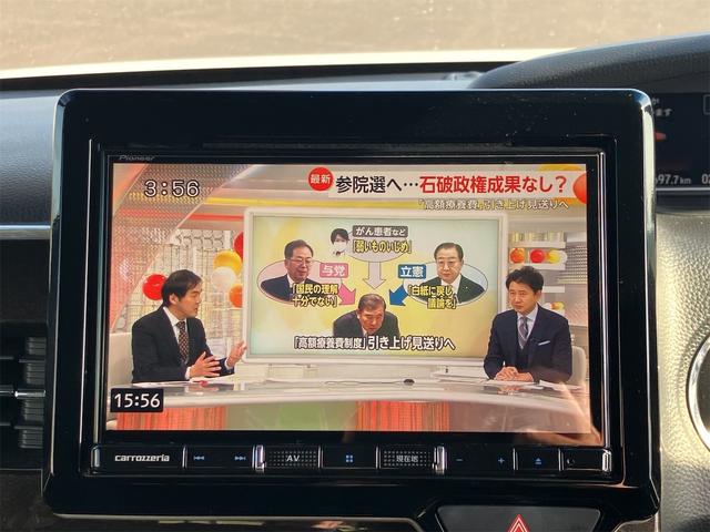 Ｎ－ＢＯＸカスタム Ｇ・Ｌターボホンダセンシング　両側電動スライドドア　ナビ地デジ　バックカメラ　Ｂｌｕｅｔｏｏｔｈ　スマートキー　ＥＴＣ　プッシュスターター　オートライト　ＬＥＤライト　純正１５インチアルミホイール　衝突軽減ブレーキ　レーンアシスト（7枚目）