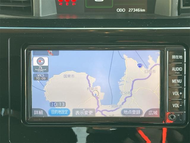 タンク カスタムG 走行27346km モデリスタエアロ LEDヘッドライト 純正14インチAW 両側電動スライドドア ナビ地デジTV バックカメラ Bluetooth ETC スマートキー クルーズコントロール(6枚目)