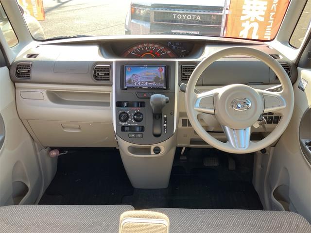 タント L 走行34461km 車検令和9年9月 ナビ地デジTV キーレスエントリー 電動格納ドアミラー ベンチシート アイドリングストップ 横滑り防止装置(2枚目)