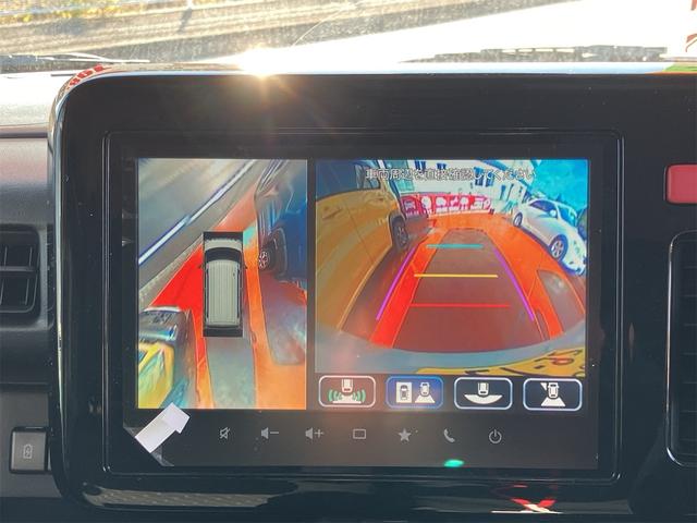 スペーシアギア ハイブリッドＸＺ　両側電動スライドドア　純正ナビ地デジＴＶ　全方位カメラ　スマートキー　プッシュスターター　オートライト　ＬＥＤヘッドライト　衝突軽減ブレーキ　レーンアシスト　オートマチックハイビーム　アイドリングＳ（8枚目）