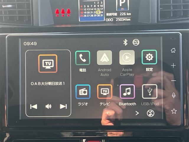 ルーミー カスタムＧ　９インチディスプレイオーディオ　地デジＴＶ　バックカメラ　Ｂｌｕｅｔｏｏｔｈ　両側電動スライドドア　オートライト　ＬＥＤヘッドライト　衝突軽減ブレーキ　クリアランスソナー　アイドリングストップ（8枚目）