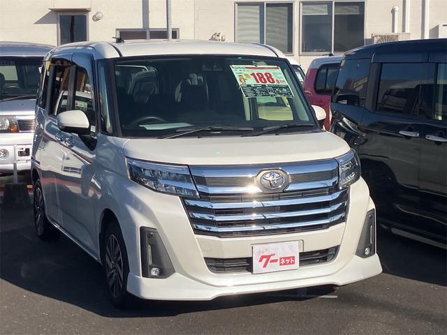 ルーミー カスタムＧ　９インチディスプレイオーディオ　地デジＴＶ　バックカメラ　Ｂｌｕｅｔｏｏｔｈ　両側電動スライドドア　オートライト　ＬＥＤヘッドライト　衝突軽減ブレーキ　クリアランスソナー　アイドリングストップ（48枚目）