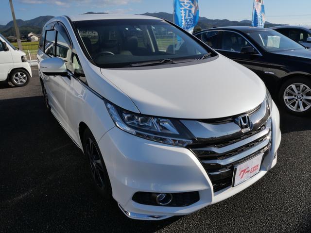 オデッセイ アブソルート・Ｘホンダセンシング　純正ナビ　バックモニター　ＴＶ　両側電動スライドドア　スマートキー　プッシュスタート　ＥＴＣ　オートエアコン　パワーステアリング（4枚目）