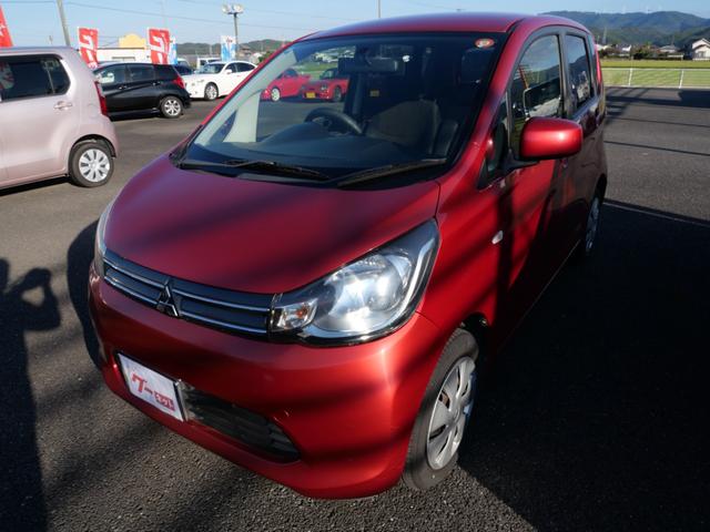 ｅＫワゴン Ｍ　ＣＤ　アイドリングストップ　電動格納ミラー　ベンチシート　オートエアコン　プライバシーガラス　パワーウィンドウ　パワーステアリング（2枚目）