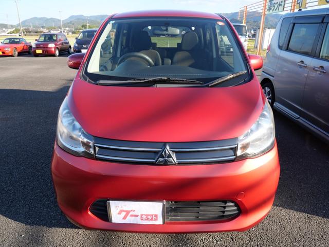 ｅＫワゴン Ｍ　ＣＤ　アイドリングストップ　電動格納ミラー　ベンチシート　オートエアコン　プライバシーガラス　パワーウィンドウ　パワーステアリング（3枚目）