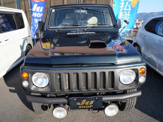 ジムニー ワイルドウインド　メモリーナビ　ＴＶ　ＣＤ　社外キーレスエントリー　社外デジタルインナーミラー　レザー調シートカバー　ＥＴＣ　ＦＲバンパー（3枚目）