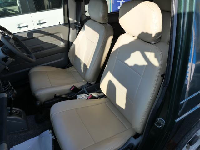 ジムニー ワイルドウインド　メモリーナビ　ＴＶ　ＣＤ　社外キーレスエントリー　社外デジタルインナーミラー　レザー調シートカバー　ＥＴＣ　ＦＲバンパー（16枚目）