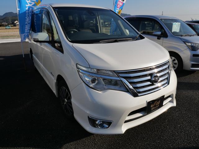 セレナ ハイウェイスター　Ｓ－ハイブリッド　ナビ　バックモニター　フルセグ　両側電動スライドドア　ＥＴＣ　インテリジェントキー　プッシュスタート　レーダーブレーキサポート　オートエアコン（4枚目）