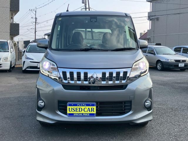 ｅＫスペースカスタム カスタムＧ　ｅ－アシスト　禁煙車　ワンオーナー　ドラレコ　ナビ／フルセグＴＶ　バックカメラ　スマートキー／プッシュスタート　衝突被害軽減ブレーキ　横滑り防止装置　アイドリングストップ　ディスチャージドランプ（3枚目）