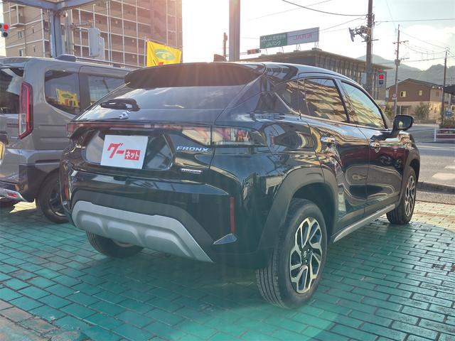 フロンクス ベースグレード 登録済み未使用車 全周囲カメラ クリアランスソナー オートクルーズコントロール レーンアシスト 衝突被害軽減システム ナビ TV オートライト LEDヘッドランプ アルミホイール スマートキー(16枚目)