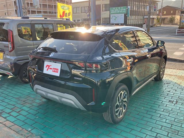 フロンクス ベースグレード 登録済み未使用車 全周囲カメラ クリアランスソナー オートクルーズコントロール レーンアシスト 衝突被害軽減システム ナビ TV オートライト LEDヘッドランプ アルミホイール スマートキー(17枚目)