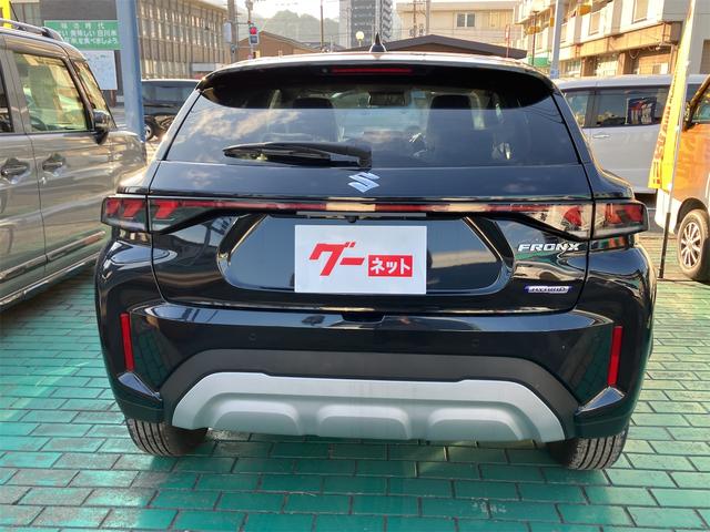 フロンクス ベースグレード 登録済み未使用車 全周囲カメラ クリアランスソナー オートクルーズコントロール レーンアシスト 衝突被害軽減システム ナビ TV オートライト LEDヘッドランプ アルミホイール スマートキー(18枚目)