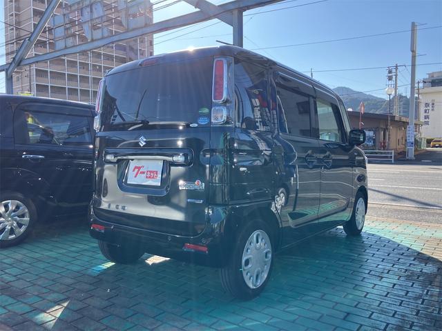 スペーシア ハイブリッドＸ　全周囲カメラ　両側電動スライドドア　ナビ　ＴＶ　クリアランスソナー　レーンアシスト　衝突被害軽減システム　オートライト　スマートキー　アイドリングストップ　電動格納ミラー　シートヒーター　ベンチシート（16枚目）