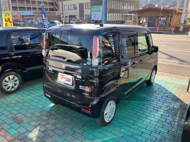 スペーシア ハイブリッドＸ　全周囲カメラ　両側電動スライドドア　ナビ　ＴＶ　クリアランスソナー　レーンアシスト　衝突被害軽減システム　オートライト　スマートキー　アイドリングストップ　電動格納ミラー　シートヒーター　ベンチシート（21枚目）