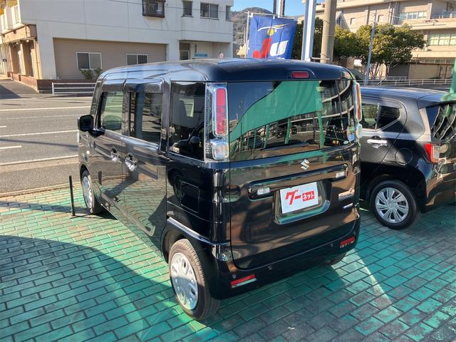 スペーシア ハイブリッドＸ　全周囲カメラ　両側電動スライドドア　ナビ　ＴＶ　クリアランスソナー　レーンアシスト　衝突被害軽減システム　オートライト　スマートキー　アイドリングストップ　電動格納ミラー　シートヒーター　ベンチシート（22枚目）