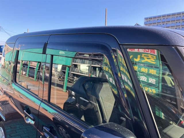 スペーシア ハイブリッドＸ　全周囲カメラ　両側電動スライドドア　ナビ　ＴＶ　クリアランスソナー　レーンアシスト　衝突被害軽減システム　オートライト　スマートキー　アイドリングストップ　電動格納ミラー　シートヒーター　ベンチシート（32枚目）