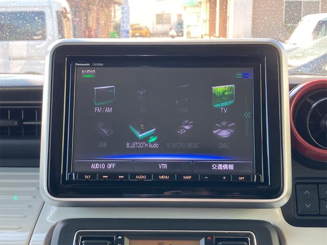 スペーシア ハイブリッドＸ　全周囲カメラ　両側電動スライドドア　ナビ　ＴＶ　クリアランスソナー　レーンアシスト　衝突被害軽減システム　オートライト　スマートキー　アイドリングストップ　電動格納ミラー　シートヒーター　ベンチシート（34枚目）