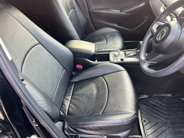 CX-3 XD ユーザー買取 ワンオーナー 純正ナビ Bカメラ 黒レザー調シートカバー ETC(8枚目)