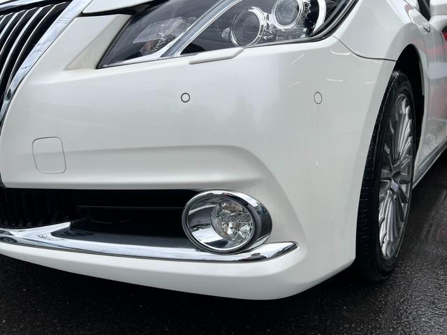 クラウンマジェスタ ベースグレード ユーザー買取 純正ナビ バックモニター スマートキー2本 パワーシート ETC レザー調シートカバー LEDヘッド(16枚目)