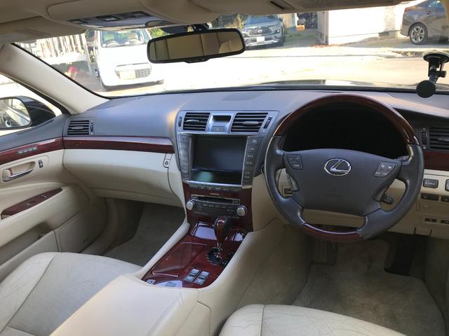 LS460 エアサス BURABUS21インチ サンルーフ(19枚目)