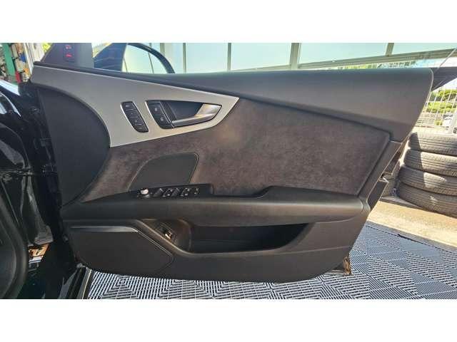 Ａ７スポーツバック ２．０ＴＦＳＩクワトロ　Ｓラインパッケージ　後期／禁煙車／サンルーフ／パワーバックドア／シートヒーター／コーナーセンサースポルザ２０インチホイール／コンチネンタルタイヤ／ＢＣレーシング製車高調／前後ドラレコ／Ｂｌｕｅｔｏｏｔｈ（32枚目）