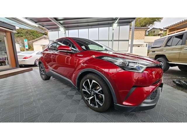 Ｃ－ＨＲ Ｇ　ハイブリッド／純正９型ナビ／ＴＶキッド／ワンオーナー／禁煙車　／　前後障害物センサー／純正フロントドラレコ／左右シートヒーター／　ＥＴＣ　／　Ｂｌｕｅｔｏｏｔｈ／１８インチ純正アルミ／バッテリー新品（7枚目）