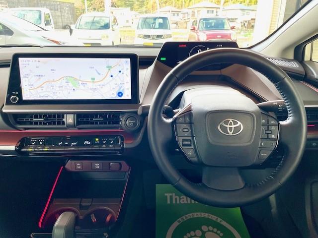 プリウス Ｚ　純正１２．３インチＤＡ・フルセグＴＶ・モデリスタエアロ　純正１９インチＡＷ　トヨタチームメイト　デジタルインナーミラー＆前後ドラレコ　ワイヤレス充電器　ＢＳＭ　ビルトインＥＴＣ（7枚目）