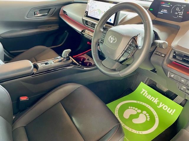 プリウス Ｚ　純正１２．３インチＤＡ・フルセグＴＶ・モデリスタエアロ　純正１９インチＡＷ　トヨタチームメイト　デジタルインナーミラー＆前後ドラレコ　ワイヤレス充電器　ＢＳＭ　ビルトインＥＴＣ（9枚目）