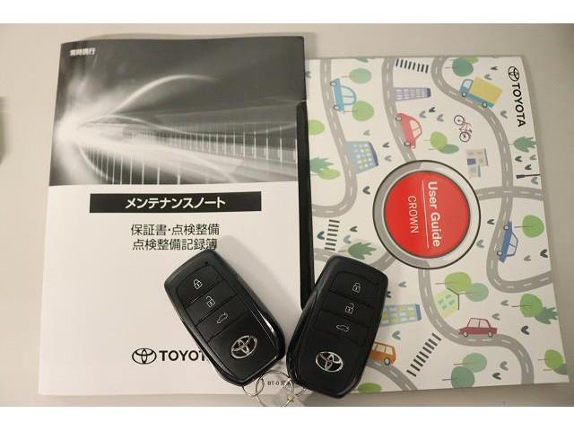 クラウンクロスオーバー Ｇアドバンスド・レザーパッケージ　革シート　４ＷＤ　フルセグ　ミュージックプレイヤー接続可　バックカメラ　衝突被害軽減システム　ＥＴＣ　ドラレコ　ＬＥＤヘッドランプ　ワンオーナー　記録簿（26枚目）