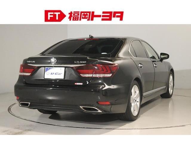 LS LS460 バージョンC Iパッケージ 革シート フルセグ メモリーナビ DVD再生 ミュージックプレイヤー接続可 バックカメラ 衝突被害軽減システム ETC ドラレコ LEDヘッドランプ 記録簿(4枚目)