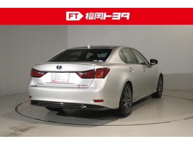 GS GS450h Fスポーツ 革シート サンルーフ フルセグ メモリーナビ DVD再生 ミュージックプレイヤー接続可 バックカメラ ETC LEDヘッドランプ(6枚目)