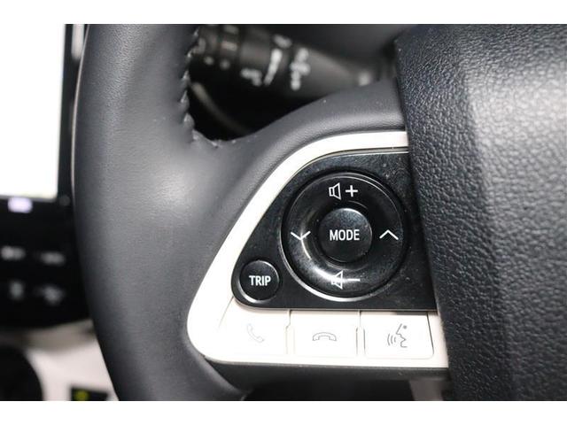 プリウス A フルセグ メモリーナビ DVD再生 バックカメラ 衝突被害軽減システム ETC LEDヘッドランプ ワンオーナー 記録簿(19枚目)