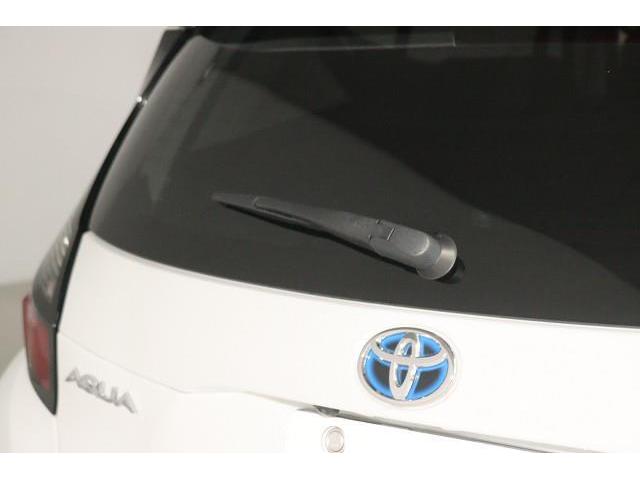 アクア G ミュージックプレイヤー接続可 バックカメラ 衝突被害軽減システム ETC LEDヘッドランプ 記録簿(11枚目)