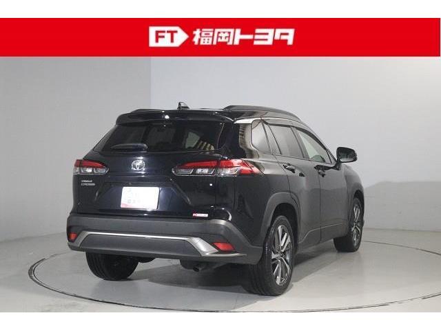 カローラクロス Z フルセグ DVD再生 ミュージックプレイヤー接続可 バックカメラ 衝突被害軽減システム ETC ドラレコ LEDヘッドランプ ワンオーナー 記録簿(6枚目)