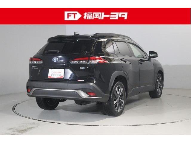 カローラクロス ハイブリッド Z フルセグ DVD再生 ミュージックプレイヤー接続可 バックカメラ 衝突被害軽減システム ETC LEDヘッドランプ ワンオーナー 記録簿(6枚目)